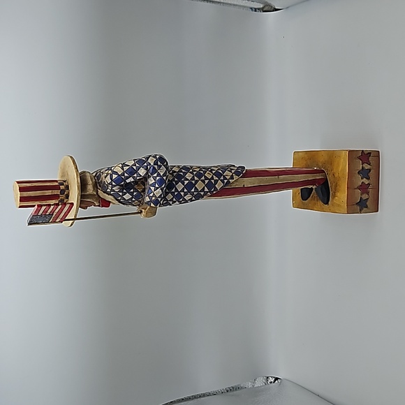 JIM SHORE God Bless America Uncle Sam figurine - Picture 6 of 14